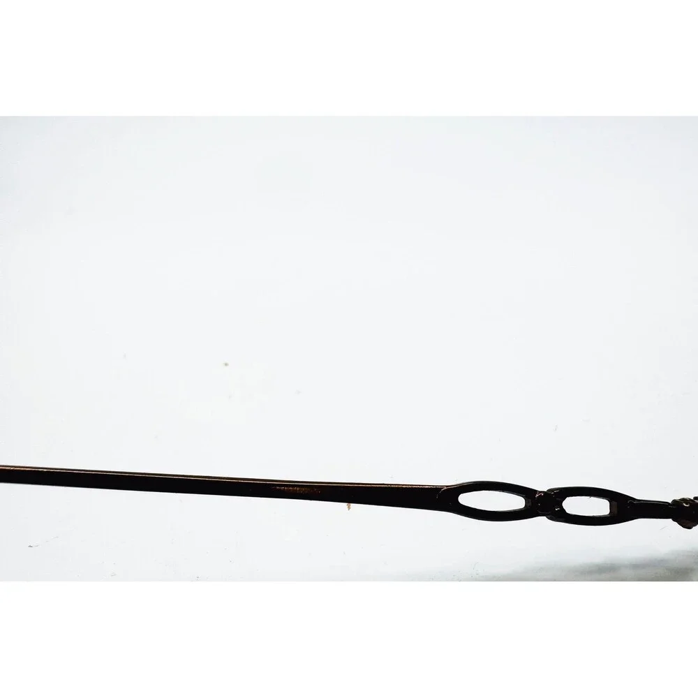 Unbranded Eyeglasses Frames Womens Brown Semi Rimless Chain Link 48-18-135